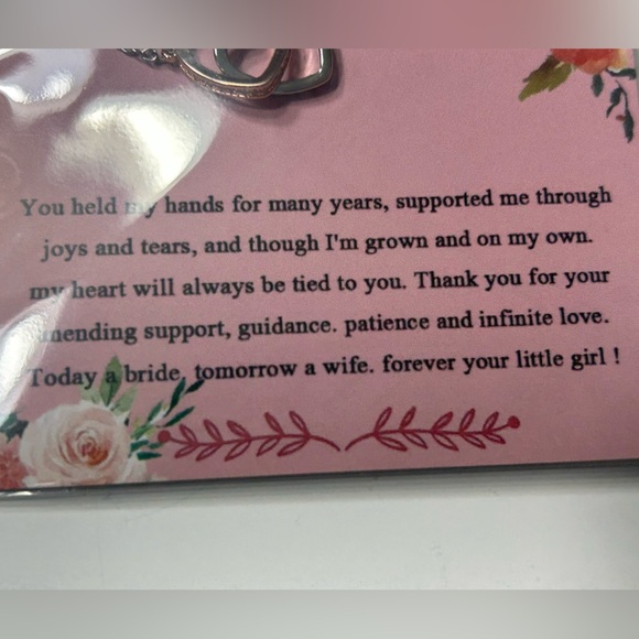 Mother of the Bride Necklace Bride To My Mother On My Wedding day - Picture 6 of 6